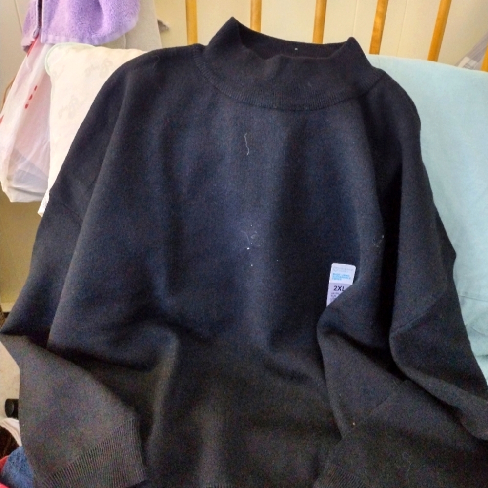 Womens Sweater Black 2xl